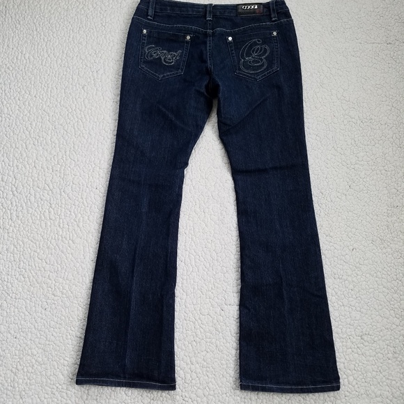Coogi Jeans Women's 7/8 Blue Boot Cut - Picture 4 of 8